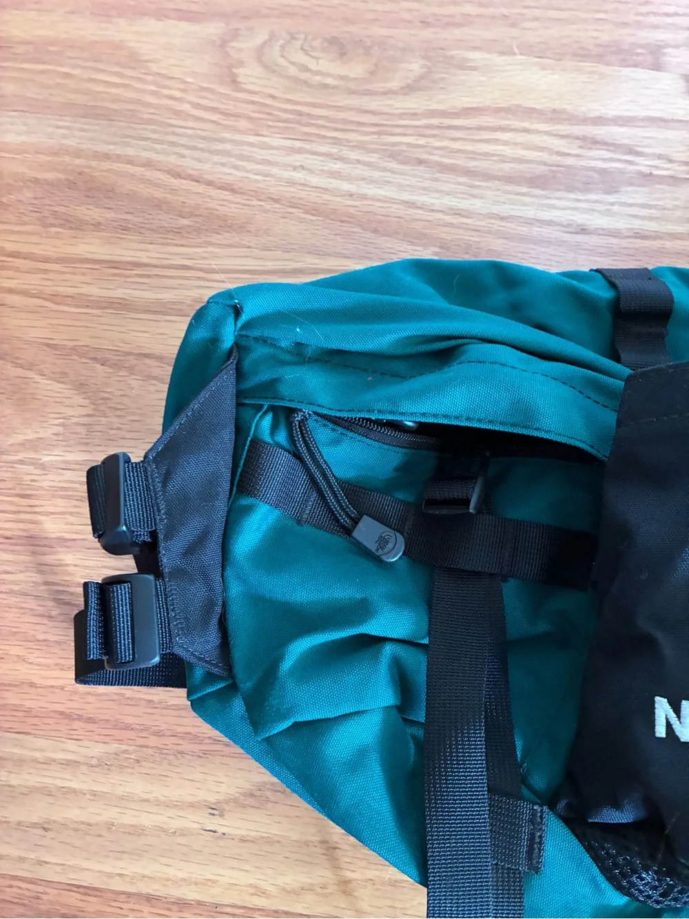The North Face Vintage The North Face Lumbar Fanny Pack Green and Black